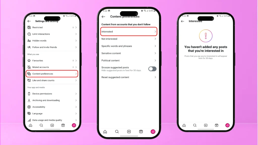 Honista APK Content Preferences